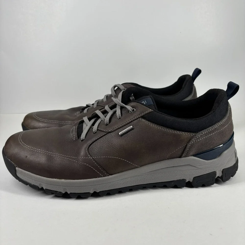 Dunham Glastonbury UBal II Men's US 16 Steel Grey Waterproof Walking Shoe CI6240